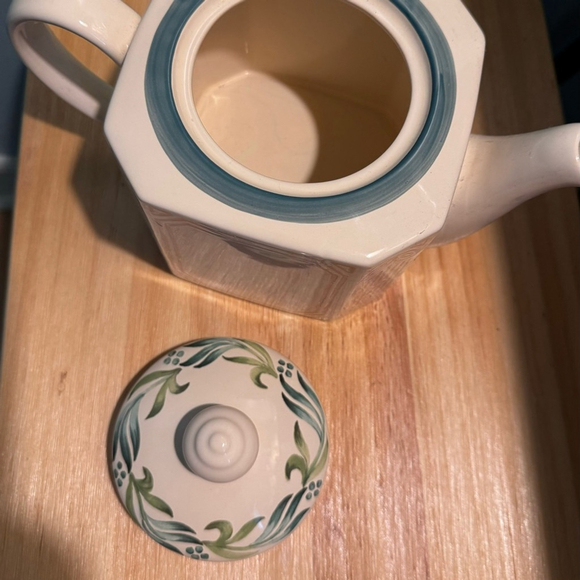 Villeroy & Boch Art Deco Style Teapot Belle Vienne Slovenia 9 1/2” Vintage - Picture 3 of 5